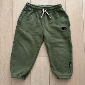 nununu Olive Green Kids Joggers